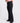 YOGA PANT WITH SIDE SPLIT IN BLACK