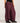 CLOUD PARACHUTE PANTS IN BURGANDY