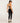 VANTA CROSS WAIST LEGGINGS IN BLACK
