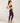 VANTA CROSS WAIST LEGGINGS IN BURGANDY