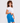 CROSS WAIST SHORTS IN BLUE