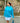 SKY BLUE OVERSIZED SIDE SPLIT HOODIE